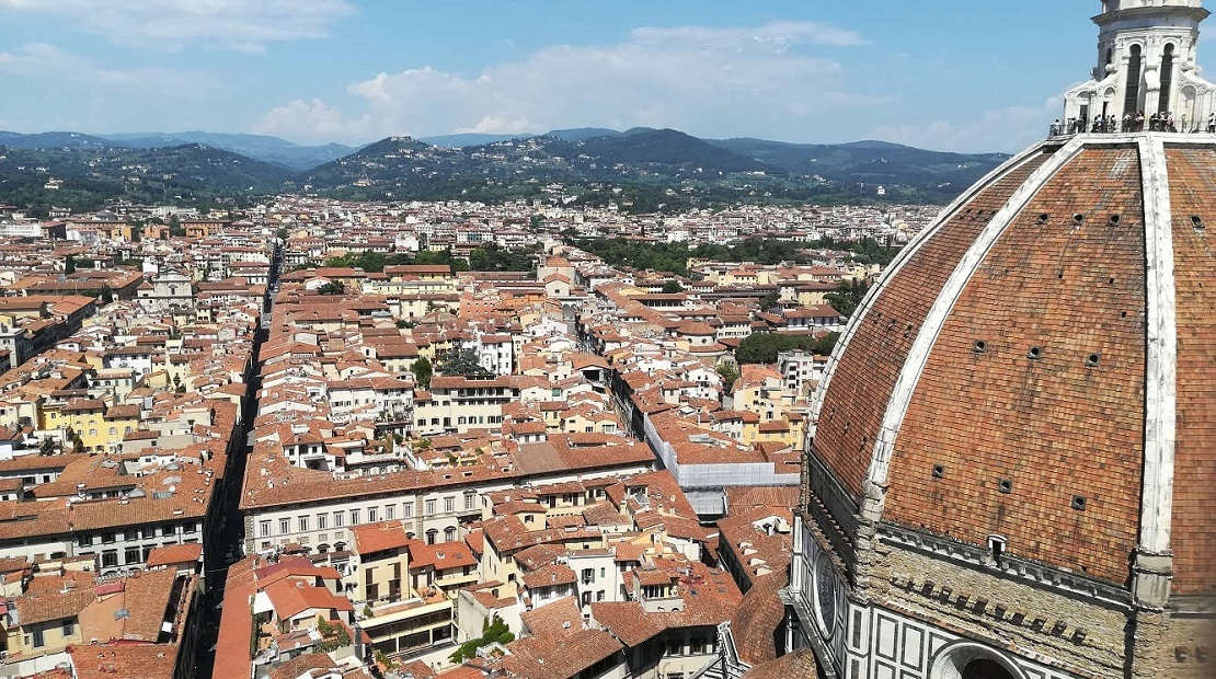 Kuva Firenzestä Italiassa